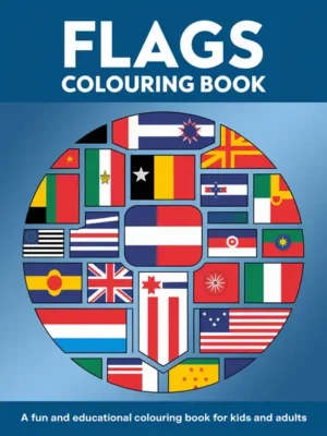 Flags Coloring book