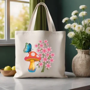 Mushroom Tote Bag