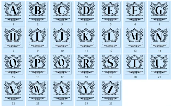 Alphabet Add Your Name