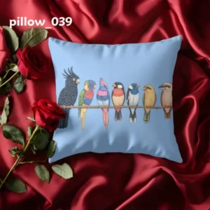 pillow_039 Colorful Birds