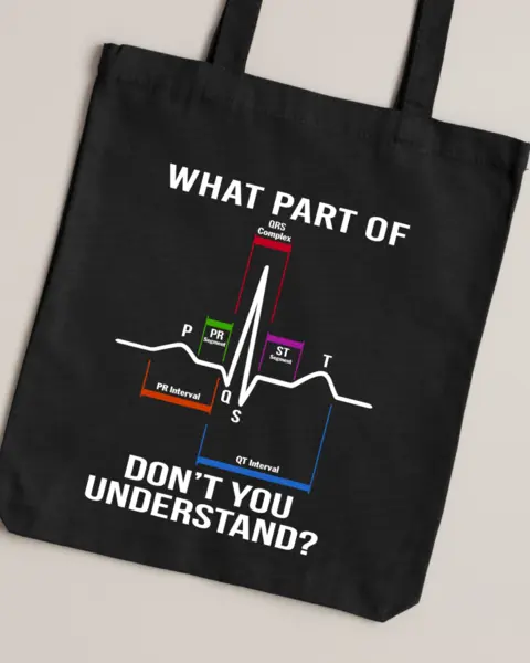 tote_black_08 Black-What Part Of Don't You Understand ECG