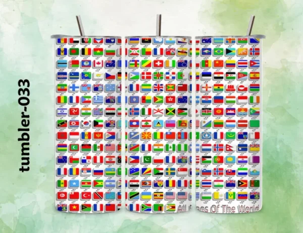 3D All Flags Of The World